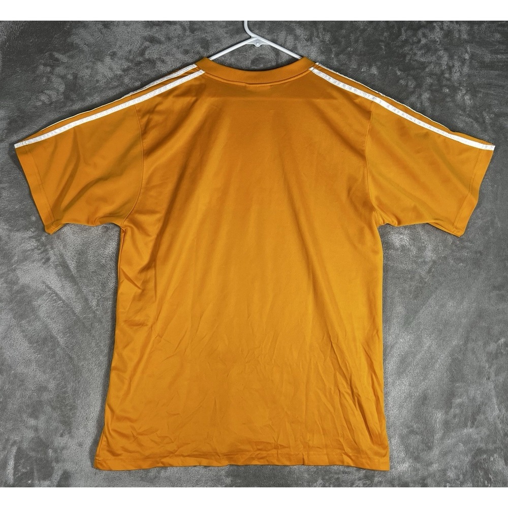Vintage Orange Adidas Soccer‎ Jersey Mens Large - Made in USA - Rare - Picture 3 of 7